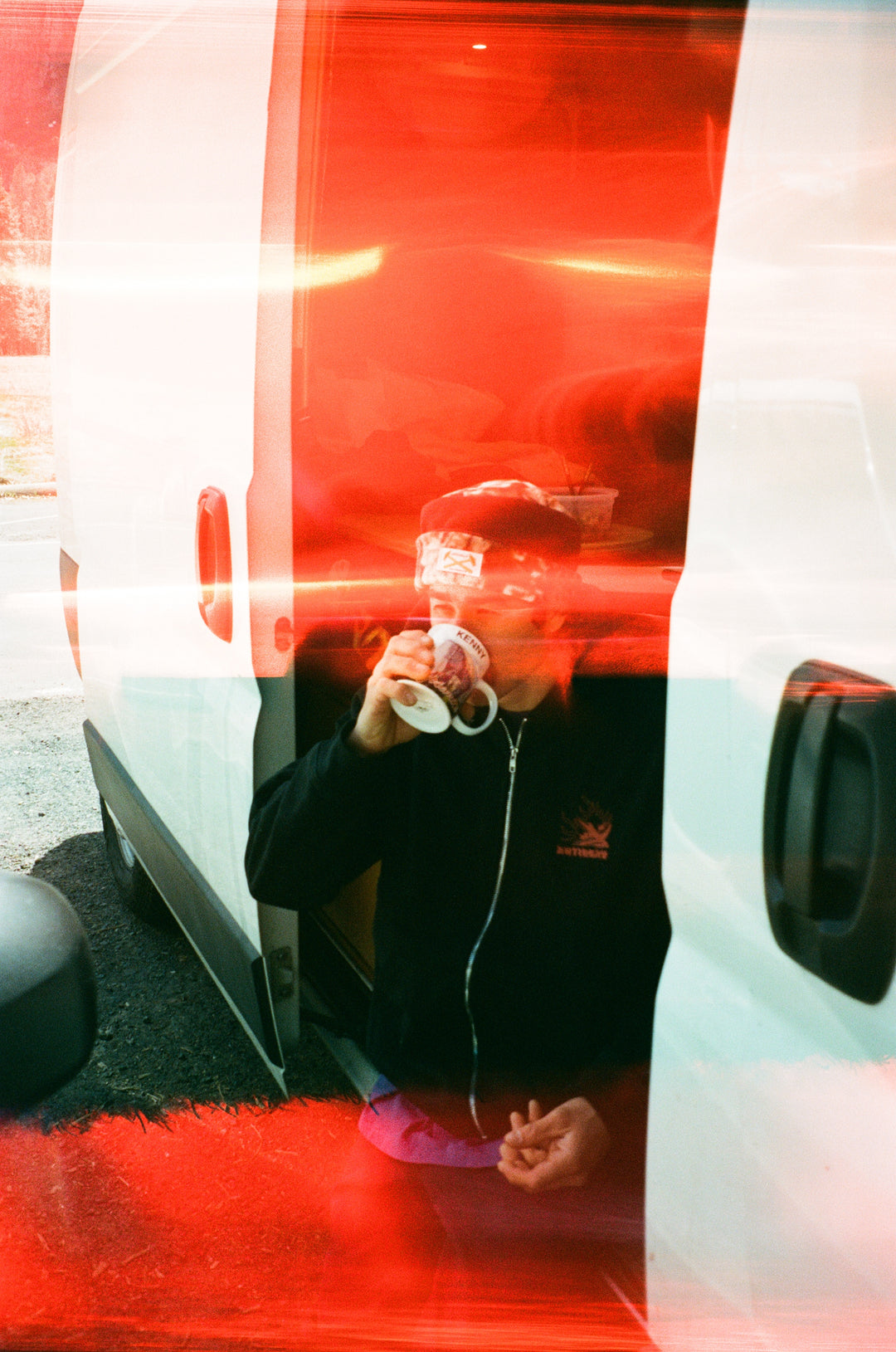 Down in Flames Heavy Zip Hoody