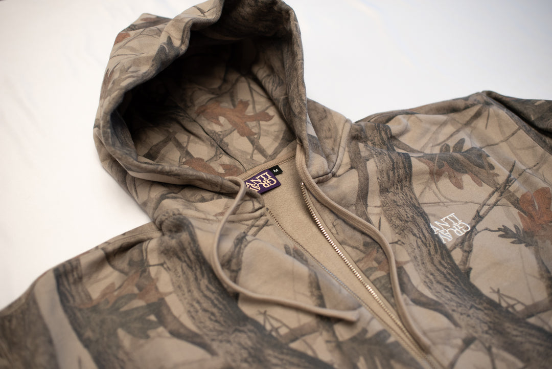 Between the Trees Zip Hoody
