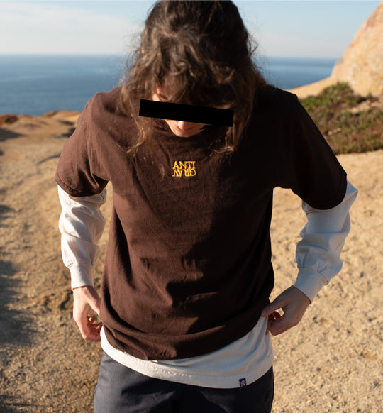 Stacked Embroidered Tee