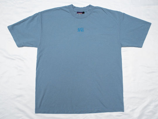 Stacked Embroidered Tee (Summer Haze)