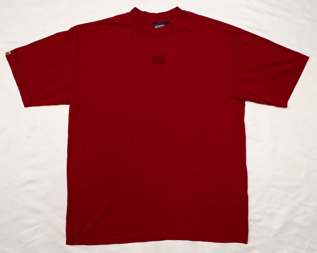 Stacked Embroidered Tee (Summer Haze)