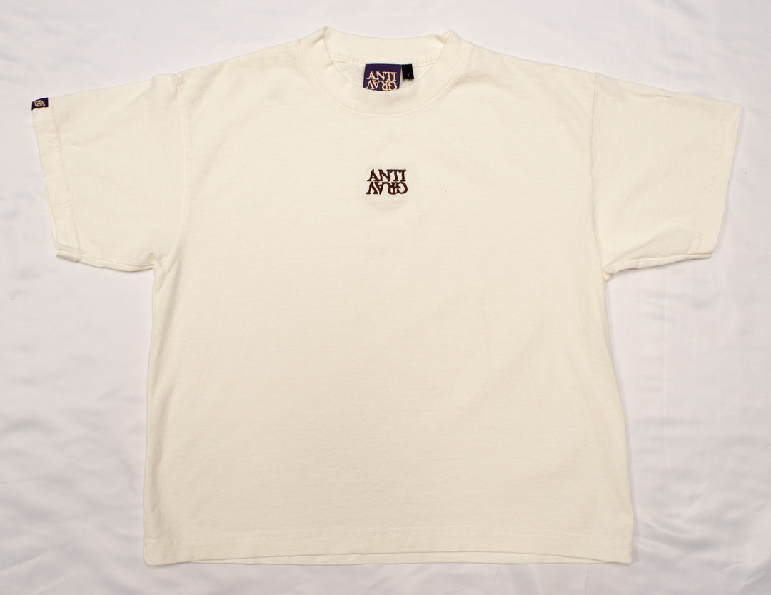 Stacked Embroidered Tee (Summer Haze)