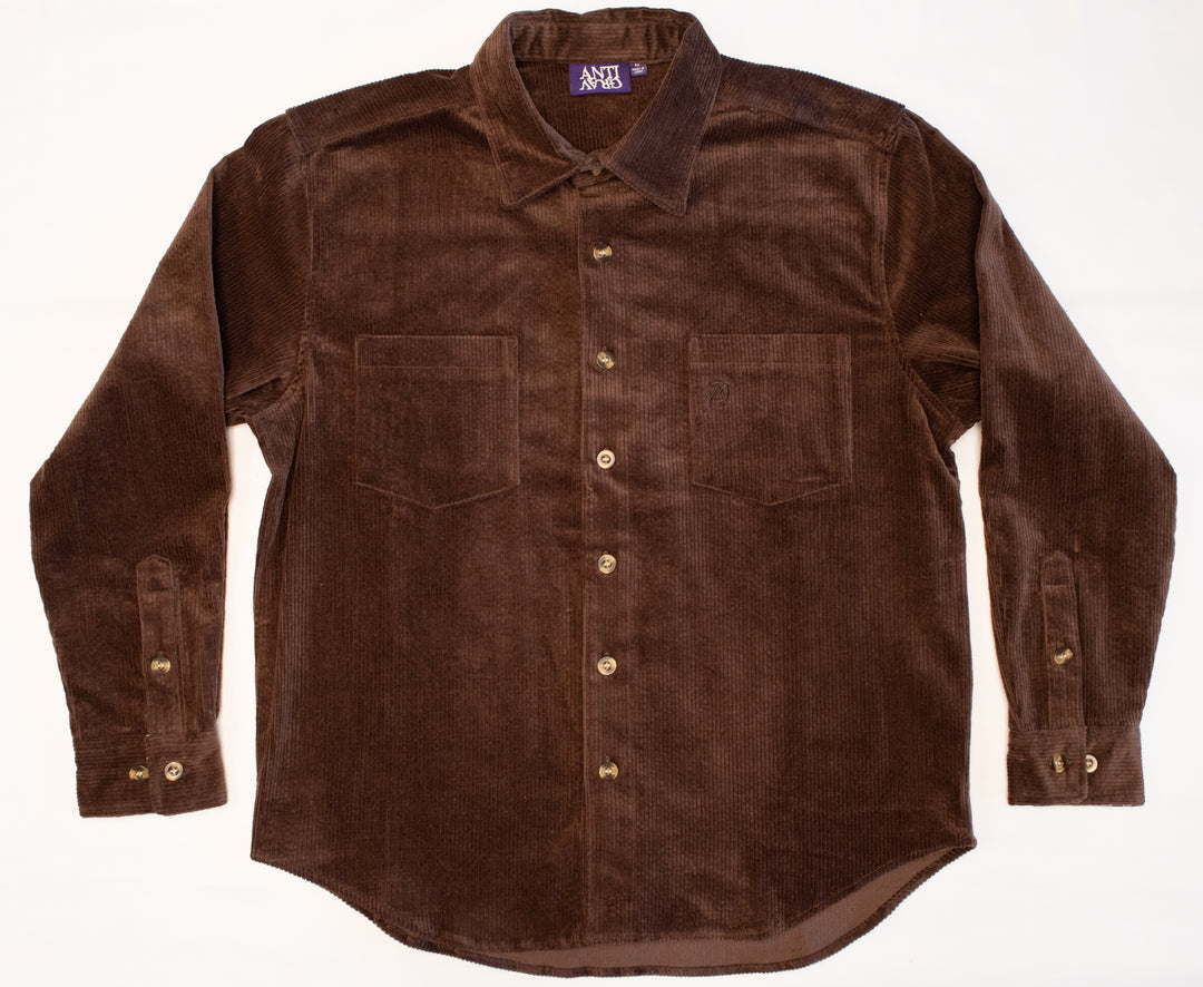 Cord Button Up (CHOCOLATE now available)