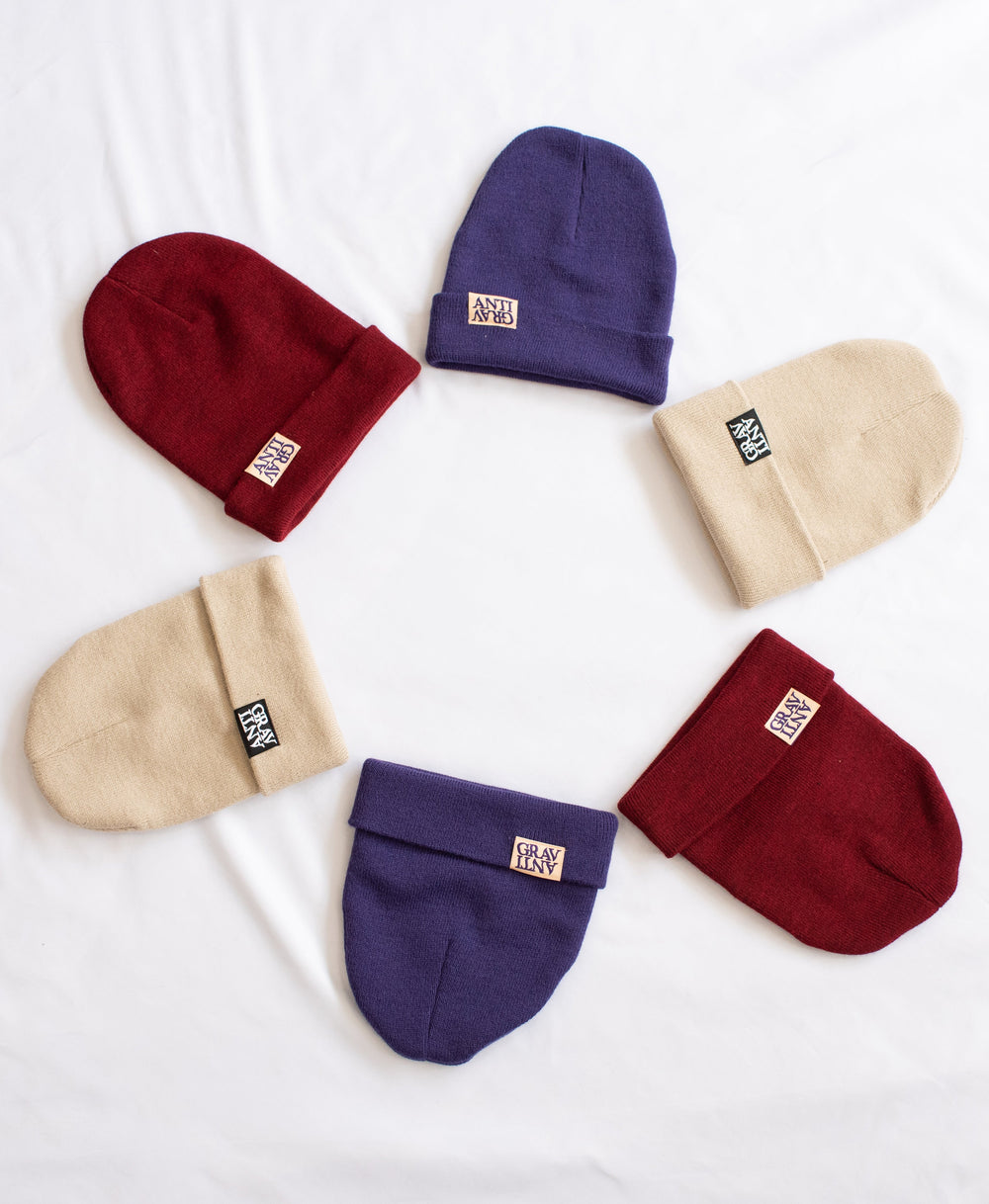 Half A Dome Beanie (purple summer stock)