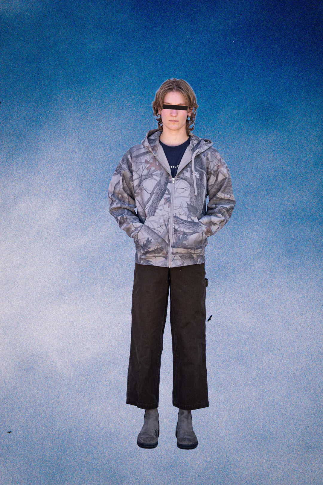 Between the Trees Zip Hoody