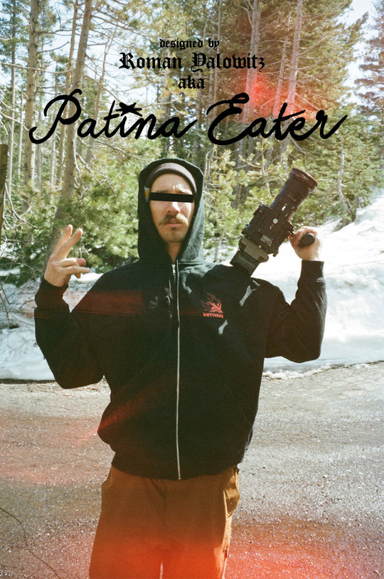 Down in Flames Heavy Zip Hoody