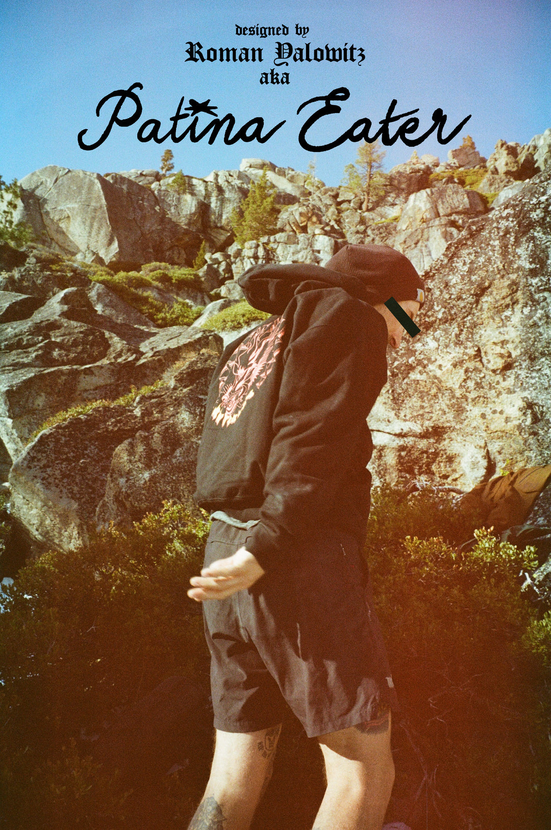 Down in Flames Heavy Zip Hoody